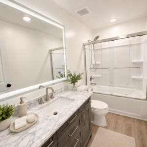 2 Bedroom, 2 Bath - Upstairs